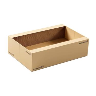 Imagem de ＡＷＨＡＯ Arranhador para gatos, caixa de papelão para arranhar, almofada para descanso, brincadeira e treinamento