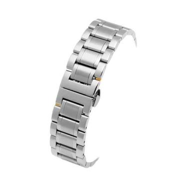 Imagem de Pulseira De Relógio Em Aço Inoxidável, Bracelete Metálico De 12mm-24mm