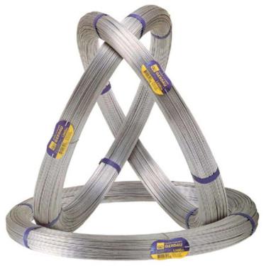 Imagem de Arame Galvanizado Gerdau Ovalado 2,7 mm, 1250 Metros
