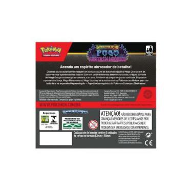 Imagem de Caixa 36 Pacotes De Figurinha Pokémon Mega Evolução Fogo Fantasmagóric