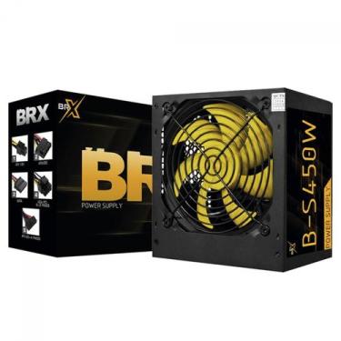 Imagem de Fonte BRX, 450W, PFC Ativo, Yelow, 510337 - B-SA450