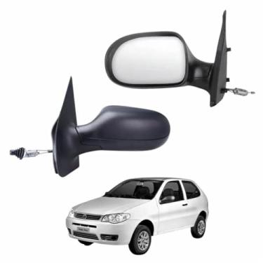 Imagem de Retrovisor Pálio Fire - Economy 11/Strada 11/ 2Pts C/C ESQUERDO