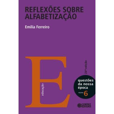 Imagem de Livro - Reflexões sobre alfabetização