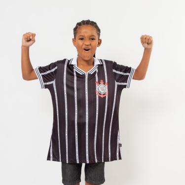 Imagem de Camiseta Corinthians Juvenil Esportiva Sublimado Oficial-Masculino