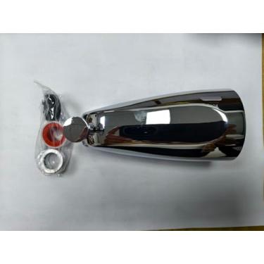 Imagem de Substituição de torneira de banheira com desviador, bico de banheira fácil de instalar para tubo de cobre de 1/5.1 cm, IPS de 1/5.1 cm e IPS de 3/10.2 cm com ferramenta de instalação