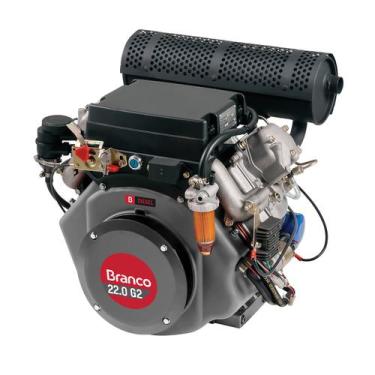 Imagem de Motor Branco Diesel BD-22,0 G2 Partida elétrica