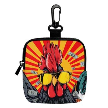 Imagem de Porta-chaves mini porta-moedas, bolsa multifuncional para chaves, moedas, fone de ouvido, batom 3, LCS multicolorido 28817, Tendência