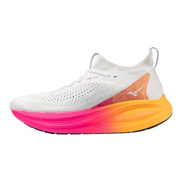 Imagem de Mizuno Tênis de corrida unissex Neo Vista 2 Hanabi, Branco, 14 Wide Women/12.5 Men