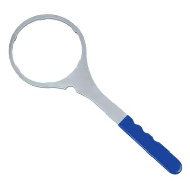 Imagem de Baoblaze Chave de boca para carcaça de filtro de água, 15,1 cm (5,93") de diâmetro interno, ferramenta de reparo fácil de usar, montagem em aço manganês,