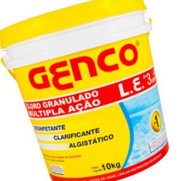 Imagem de Cloro Granulado Múltipla Ação 3 em 1 Genco 10 kg