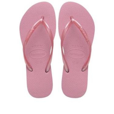 Imagem de Chinelo Feminino Havaianas Slim Rose Chiffon-Feminino