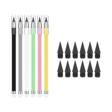 Imagem de Lápis Reutilizável Sem Tinta 6 12 18 Peças Para Estudantes, Escritório