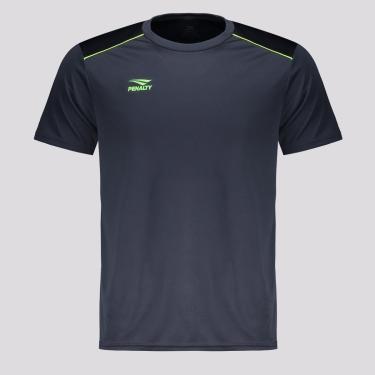 Imagem de Camiseta Penalty Shoulder Cinza Escuro-Masculino