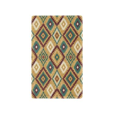 Imagem de Wassud Placa de cobertura para interruptor de luz, padrão asteca, capas de tomada decorativas, placa de parede para tomadas elétricas em branco 11 x 6 cm