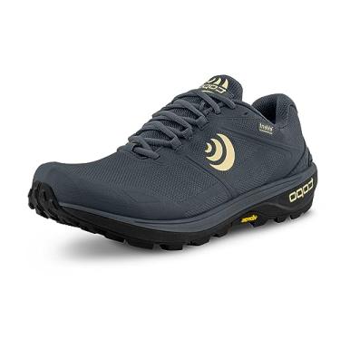 Imagem de Topo Athletic Tênis De Corrida Feminino Terraventure 4 Wp, Impermeável, Confortável, Com Amortecimento, Durável, Queda 3 Mm, Para Trilha, Cinza/Manteiga, Tamanho 11