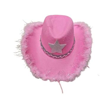 Imagem de Chapéu Cowboy Rosa Festive