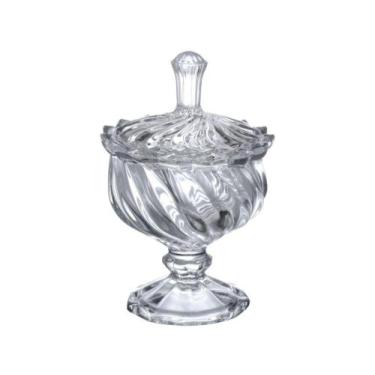 Imagem de Potiche de Vidro com Tampa 15cm Hauskraft - Mireya