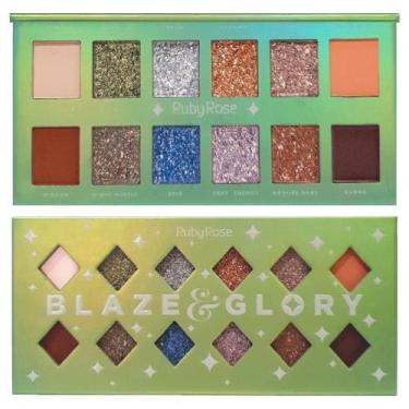 Imagem de Nova Paleta de Sombras Ruby Rose Blaze Glory HB1083