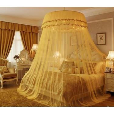 Imagem de Mosquiteiro Cama Casal Quen/king 15m Gigante Luxuoso Premium - L&D CON