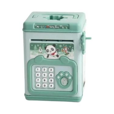 Imagem de Cofrinho Eletrônico Inteligente Para Crianças Com Impressão Digital E 