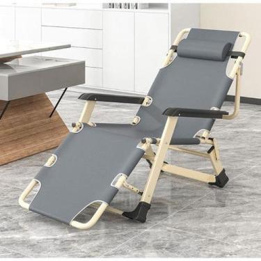Imagem de Espreguiçadeira Dobrável Oásis 150kg Aço Carbono Conforto - Keedi, Cin