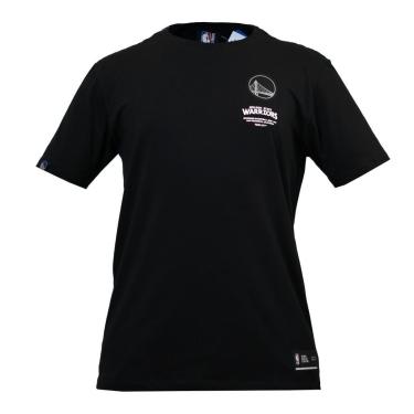 Imagem de Camiseta NBA Golden State Warriors Logo Preto - Masculino-Masculino
