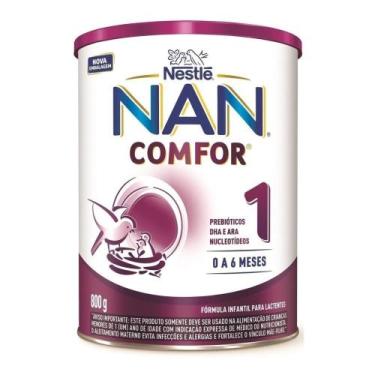 Imagem de Fórmula infantil em pó Nestlé Nan Comfor 1 en lata de 800g - 0 a 6 mes