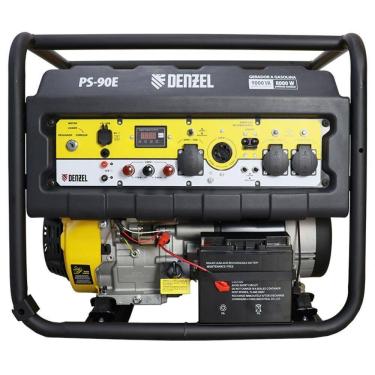 Imagem de Gerador Gasolina 12hp 25l 115/230v Denzel Ps-90e P. Elétrica