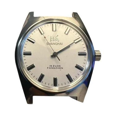 Imagem de Relógio Mecânico Masculino De 36mm Inspirado No Vintage Shanghai 7120 