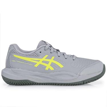 Imagem de Tênis Asics Gel Resolution X GS Junior Clay - Saibro - Cinza-Unissex
