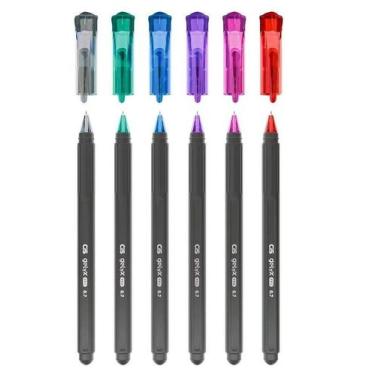 Imagem de Caneta Gel Gelyx Pro cis kit com 6 cores