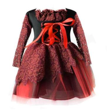 Imagem de Fantasia Bruxa Hocus Pocus Luxo de Halloween Bebê - Fantasias Carol CM