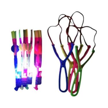 Imagem de Helicópteros De Borracha LED Para Crianças, 10, 20, 30, 100PCS, Suprim