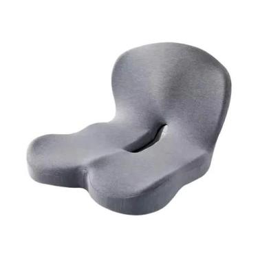 Imagem de Almofada De Apoio Lombar Em Espuma De Memória Para Carro E Cadeira De 