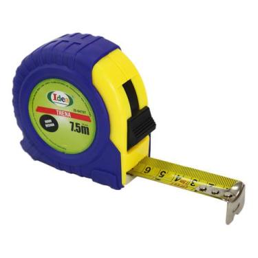 Imagem de Trena Fita Métrica 7,5 Metros Emborrada Com Trava Fita 25mm - Eda