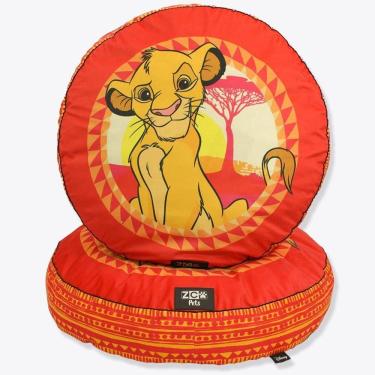 Imagem de Cama para Pets Rei Leão Cama Redonda ZC Pets Simba - Disney m para Cães e Gatos em Microfibra 100%