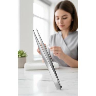 Imagem de Pinça Fio Encravado Ponta Fina Acabamento Profissional 95mm - Congratu