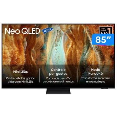 Imagem de Samsung Vision AI TV 85" NEO QLED Ultra 4K QN70F 2025, Mini LED, Proce