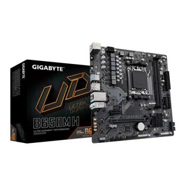 Imagem de Placa-Mãe Gigabyte B650M H, AMD, Micro ATX, Preto - B650M H