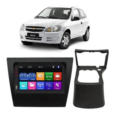 Imagem de Kit Multimídia Mp5 Celta 2006 A 2016 Espelhamento Tela Android IOS Raf