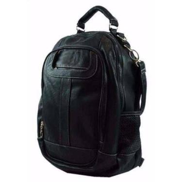 Imagem de Mochila Feminina Bolsa reforçada para Notebook, trabalho - FF, Preta
