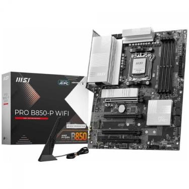 Imagem de Placa Mãe MSI PRO B850-P WIFI, Chipset B850, AMD AM5, DDR5