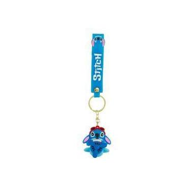 Imagem de Chaveiro silicone formato stitch avião 6cm - disney