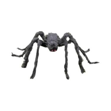 Imagem de Aranha Gigante Falsa Assustadora Para Decoração De Halloween Ao Ar Liv