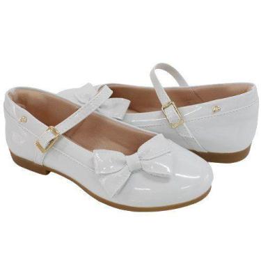 Imagem de Sapato Menina Pampili 10458, Branco, 25