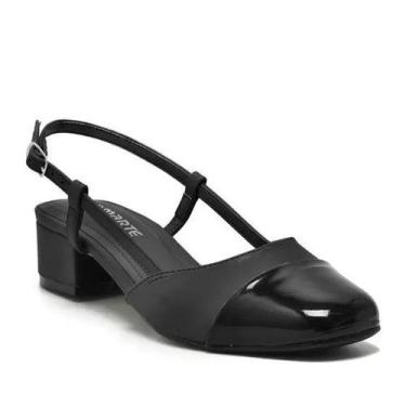Imagem de Sapato Via Marte 070-003 Feminino, Preto, 35
