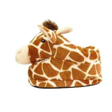 Imagem de Pantufa Fenix Girafa 3D - 14118 - Fênix, 27/9, Marrom