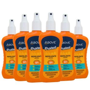 Imagem de Kit Repelente Corporal Above Protect Com 6 200ml - ABOVE-
