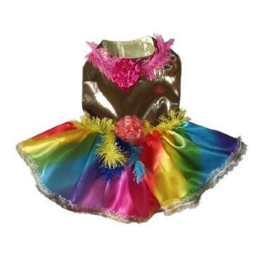 Imagem de Fantasia Pet Vestido Carnaval Cachorro Gato Cães Tamanho M - SHELBY MO