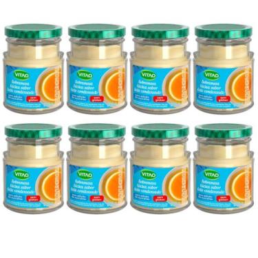 Imagem de Leite Condensado Zero Açúcar Vitao Kit 8 Unidades De 200g